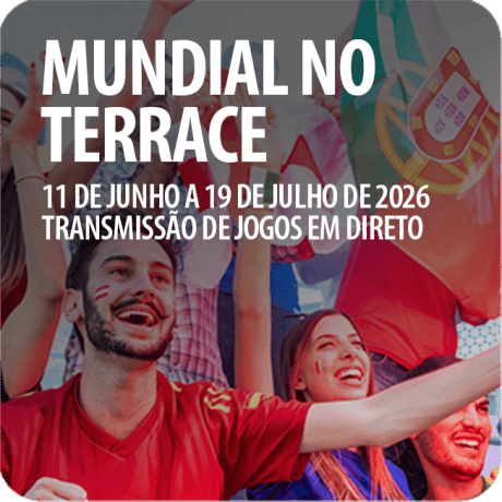 Vive a emoção do Mundial 2026 no Albufeira Terrace